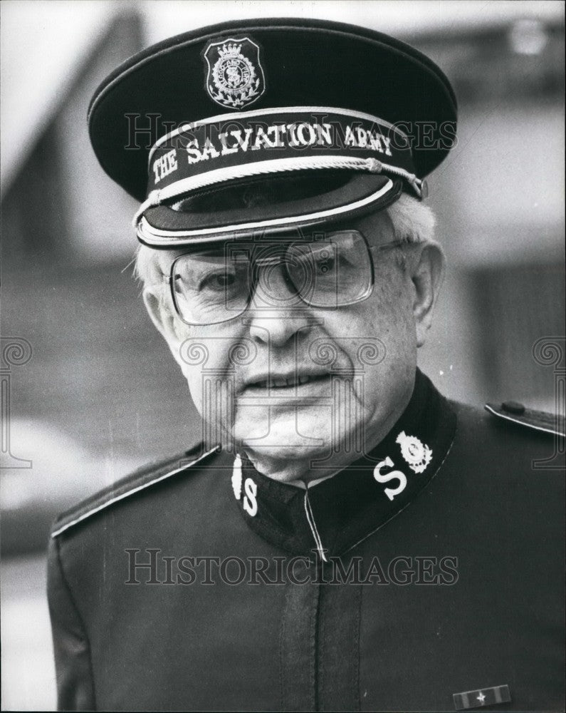 1980 Press Photo Commissioner John Needham Britain's new salvation army leader - Historic Images