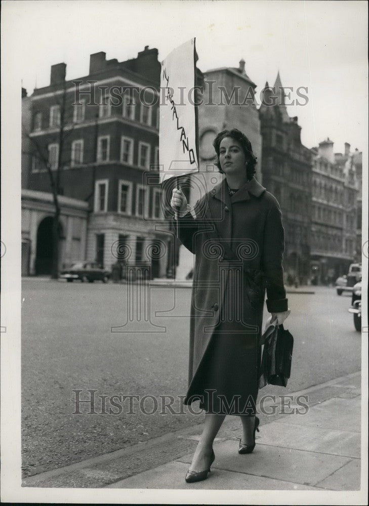 1959 Demonstrators taking part in Three day Vigil - Historic Images