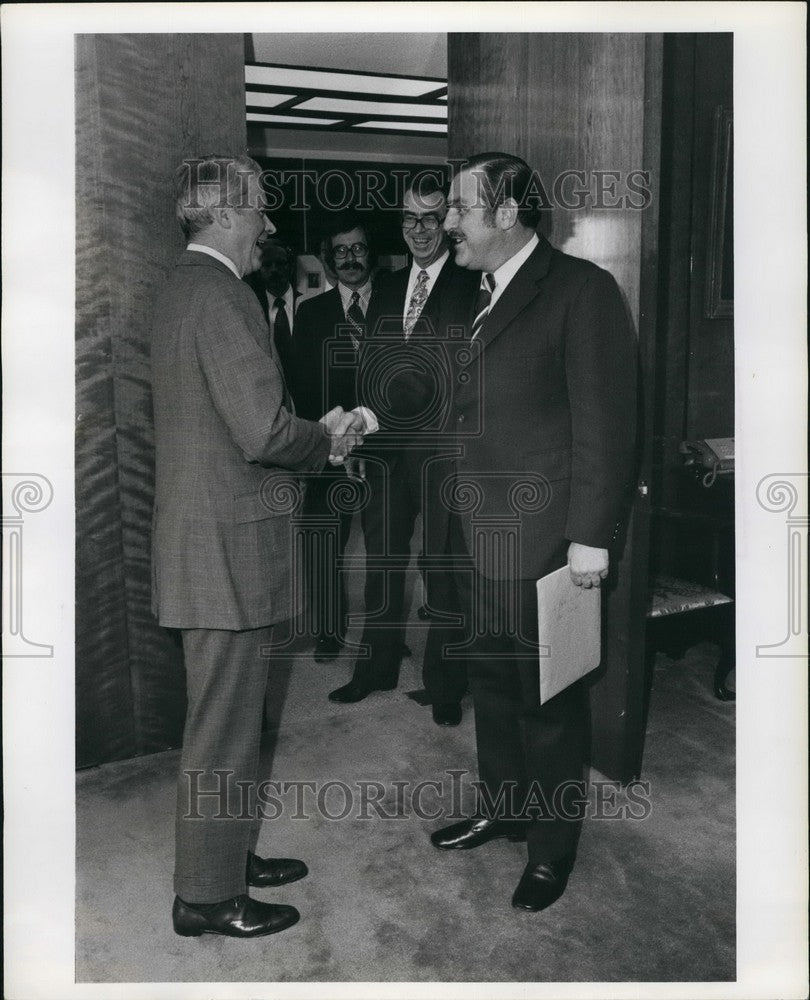 1977 Us Sec of State Cyrus Vance & S Africa R.F. Botha - Historic Images