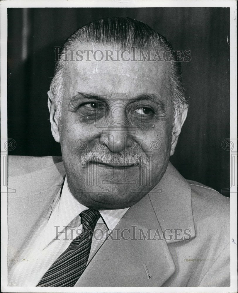 Press Photo Argentine President Elect Viola Visits the United Nations - Historic Images