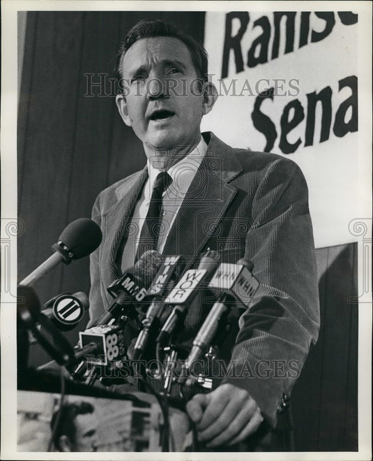 1976 Ex Atty Gen Ramsey Clark  runs for Senate seat - Historic Images