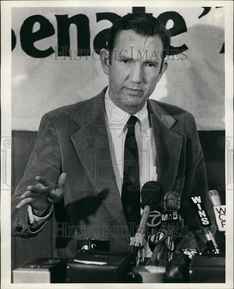 1976 Ex Atty Gen Ramsey Clark ,candidacy for U.S. Senate - Historic Images