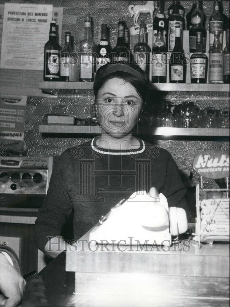 1963 Mrs. Marynette Pages ,cafe owner - Historic Images