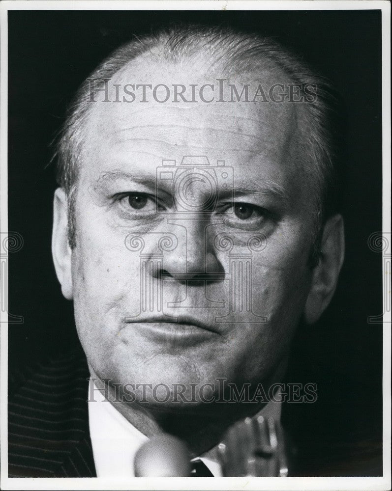 1973 Gerald Ford ,Vice presidential nominee - Historic Images