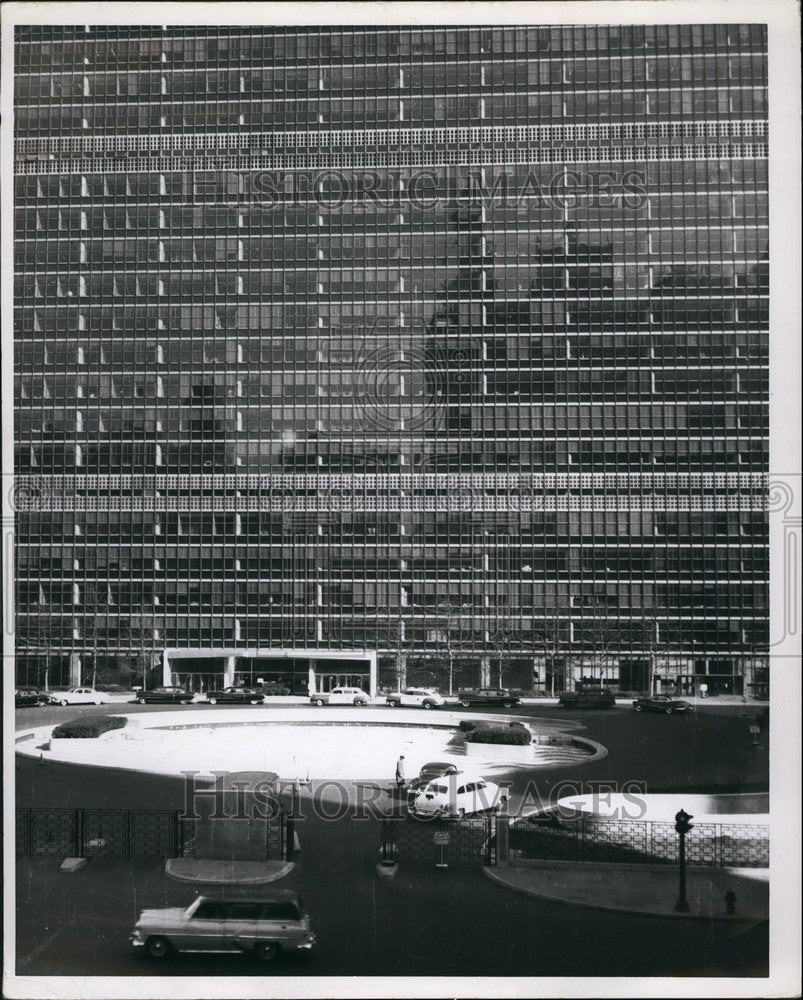 Press Photo U.N building - KSB53339-Historic Images