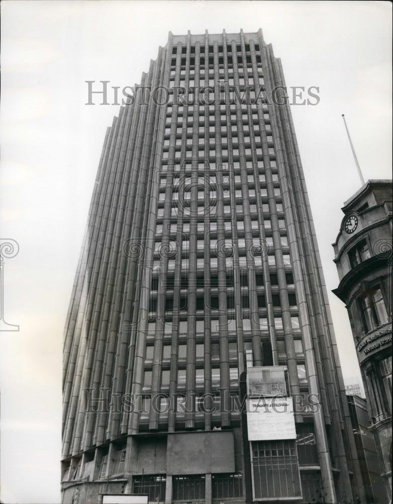 Press Photo new London Stock Exchange Building City - Historic Images