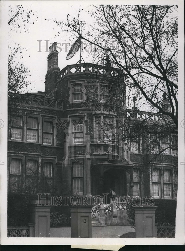 1953 Press Photo Russian Embassy in London - KSB53489-Historic Images