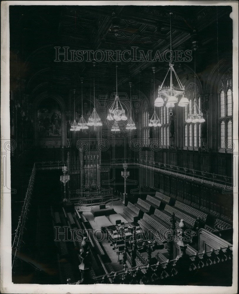 1951 Press Photo reconstructed house of Lords - KSB53655-Historic Images