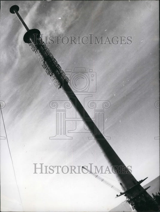 1959, Radio tower in North East of Bavaria - KSB53675 - Historic Images