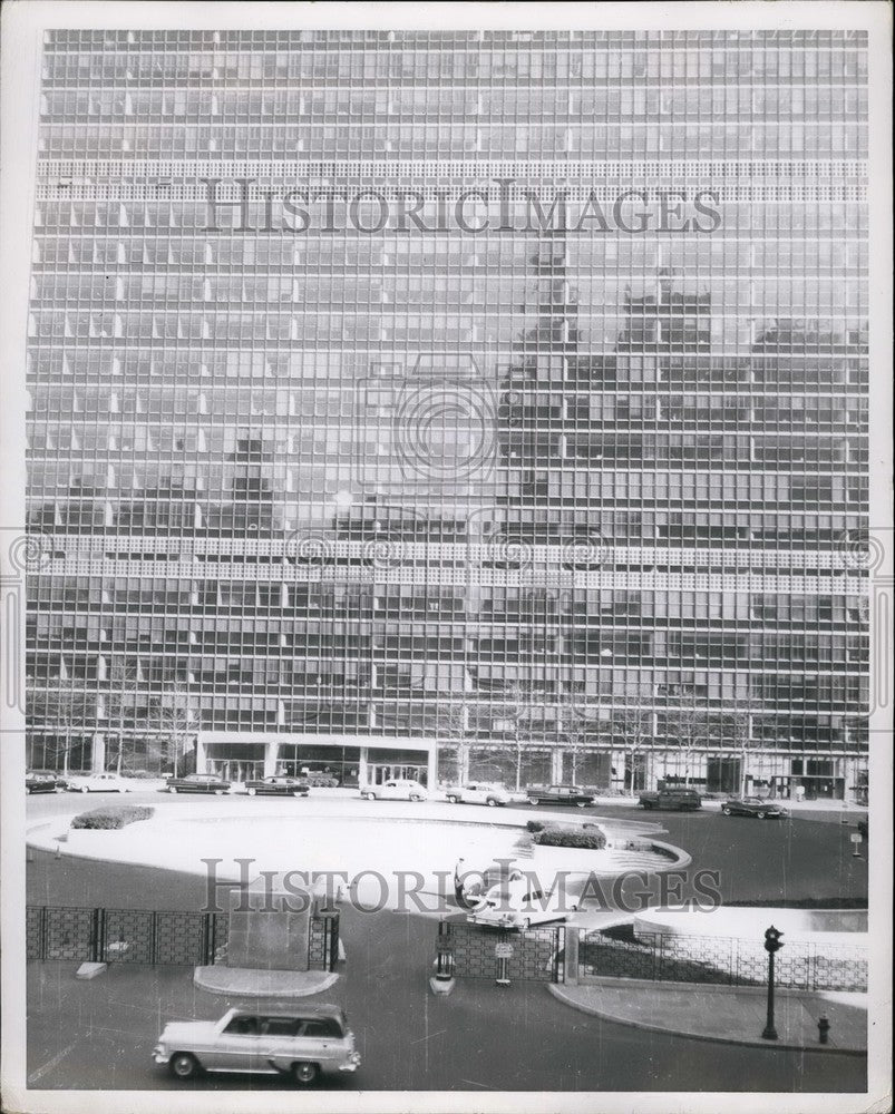 Press Photo The United Nations building - KSB53681 - KSB53681 - Historic Images