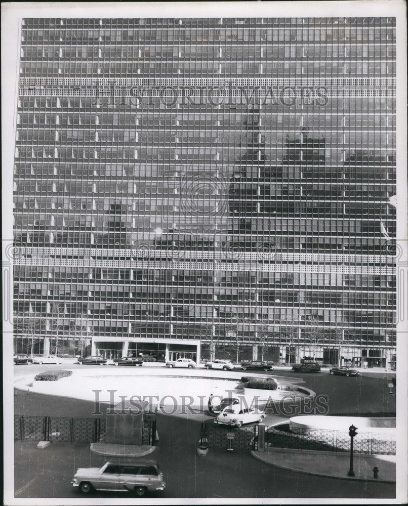 Press Photo The United Nations Building - KSB53685 - Historic Images