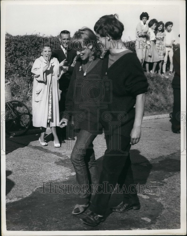 1961 Protesting Training of Germans in Wales - Historic Images