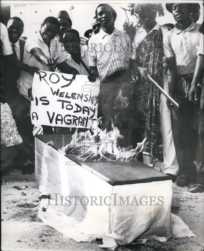 1964, Sir Roy Welensky &quot;Cremated&quot; - KSB53999 - Historic Images