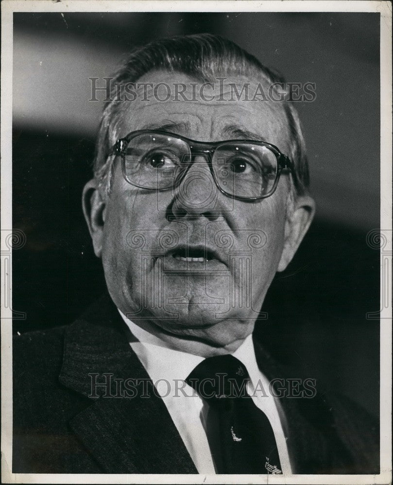 Press Photo Portrait of a politician - KSB54221 - Historic Images