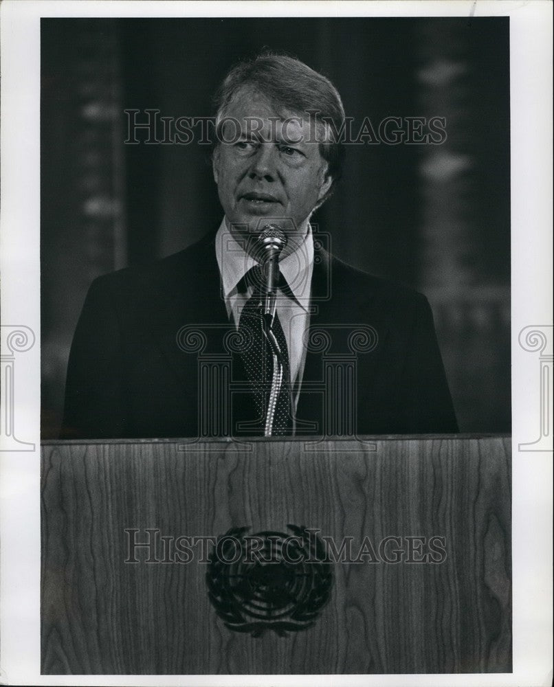 1977 Press Photo President Jimmy Carter - KSB54269 - Historic Images