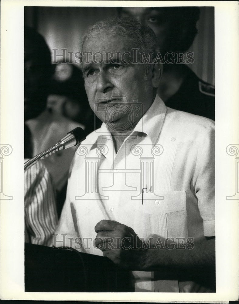 1984 Press Photo Andrea Vargas Gomez,freed Cuban political prisoner - KSB54317 - Historic Images