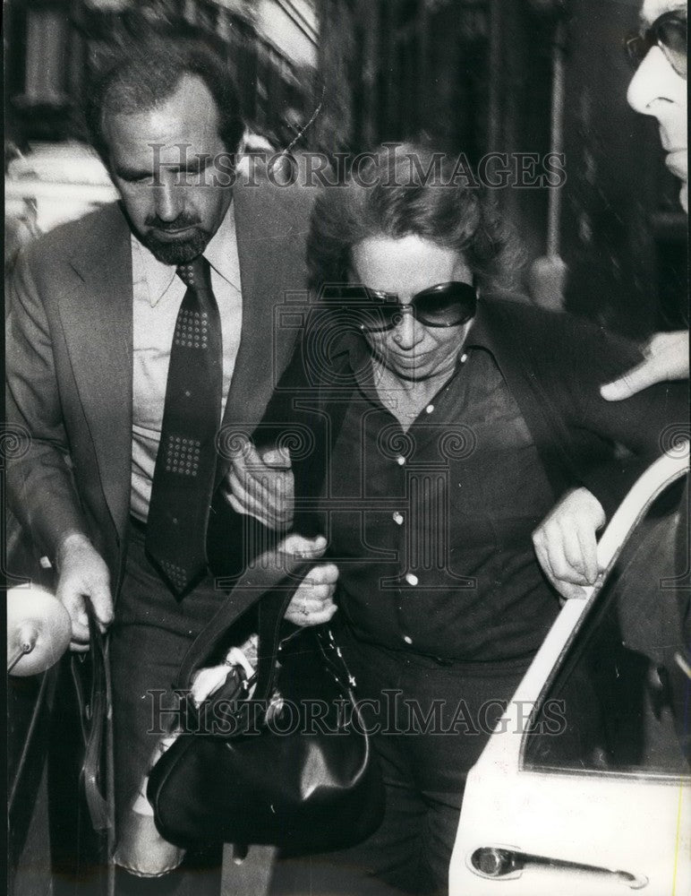 1976 Press Photo Signora Maria Fava involved scandal payoff Lockheed Aircraft Co - Historic Images