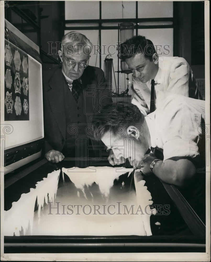 1952  New York- Vincent J. Schacfer, G E Weather Scientist - Historic Images