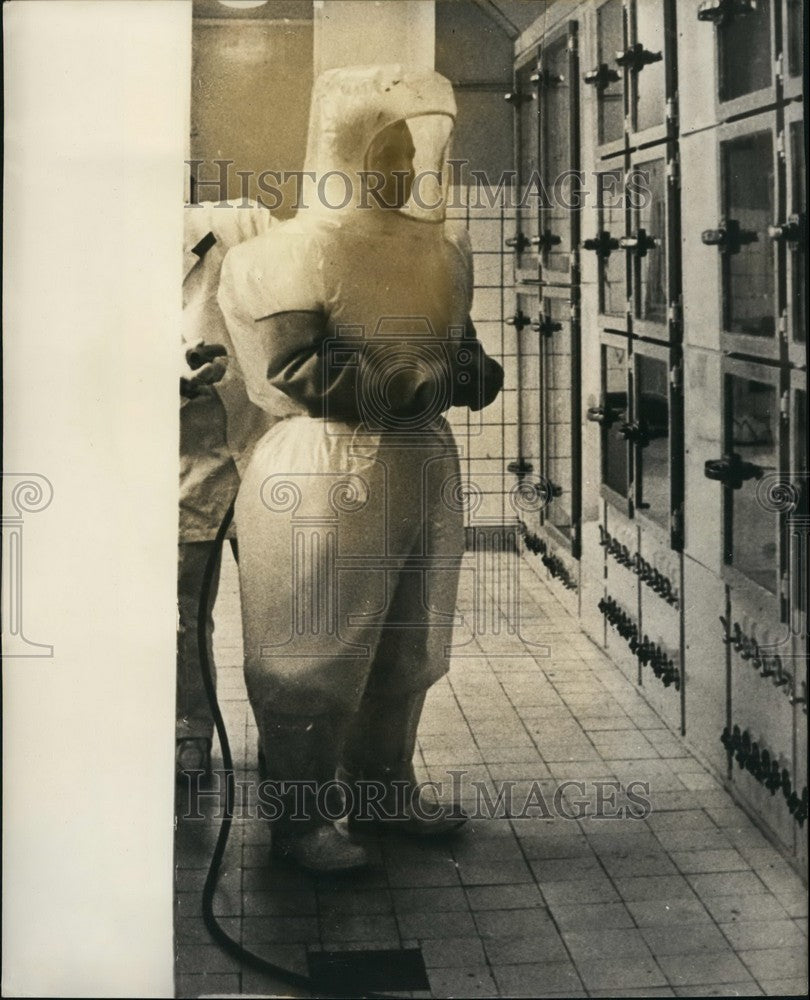 1967 New Radiotoxologic Pavilion at Research Institute  in  Prague - Historic Images