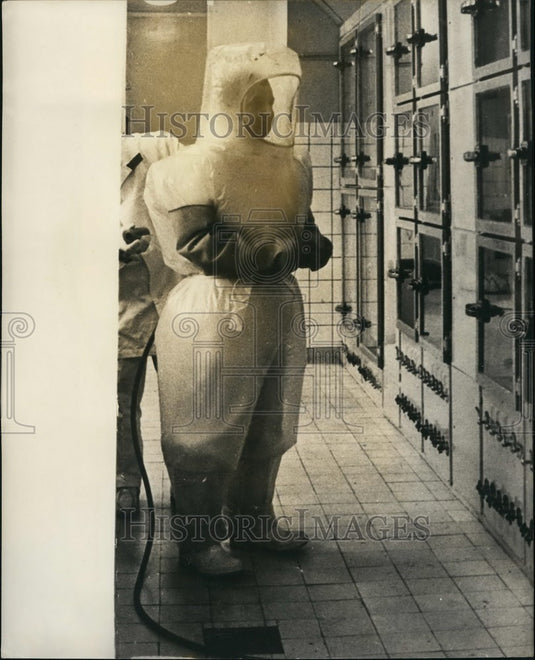 1967 New Radiotoxologic Pavilion at Research Institute  in  Prague - Historic Images