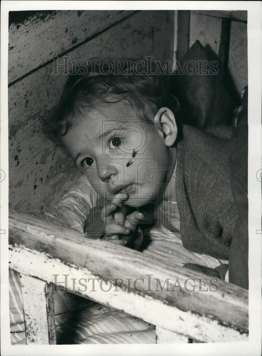 1956 Press Photo Europe's Non-German Refugees - KSB55341 - Historic Images
