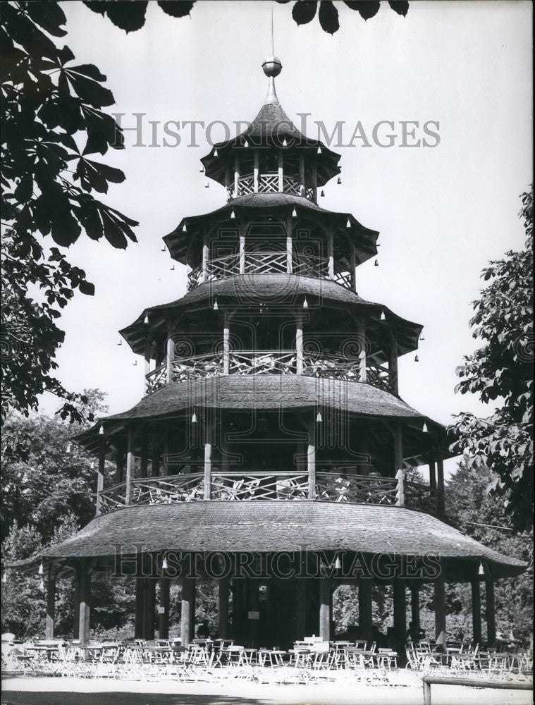 Press Photo "Chinese Tower" - KSB55561 - Historic Images