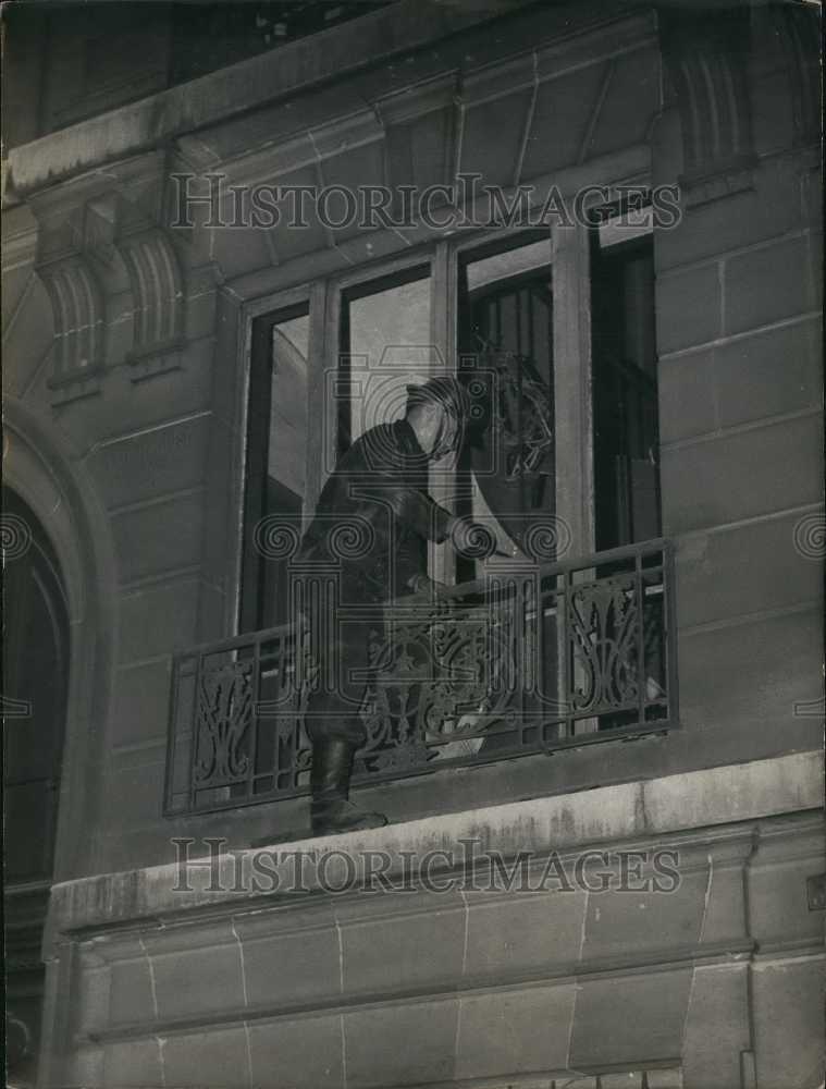 1961 Plastic Bomb Explodes in General Ailleret's Home - Historic Images
