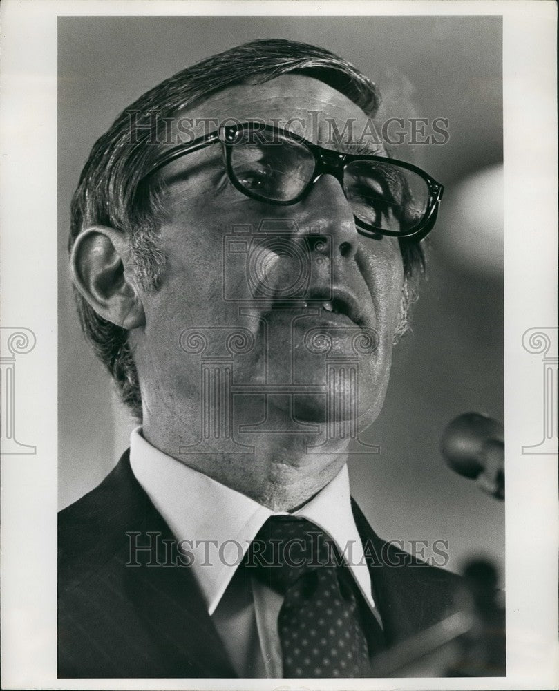 1976 Press Photo Democratic presidential candidate Morris K. Udall - KSB56367 - Historic Images