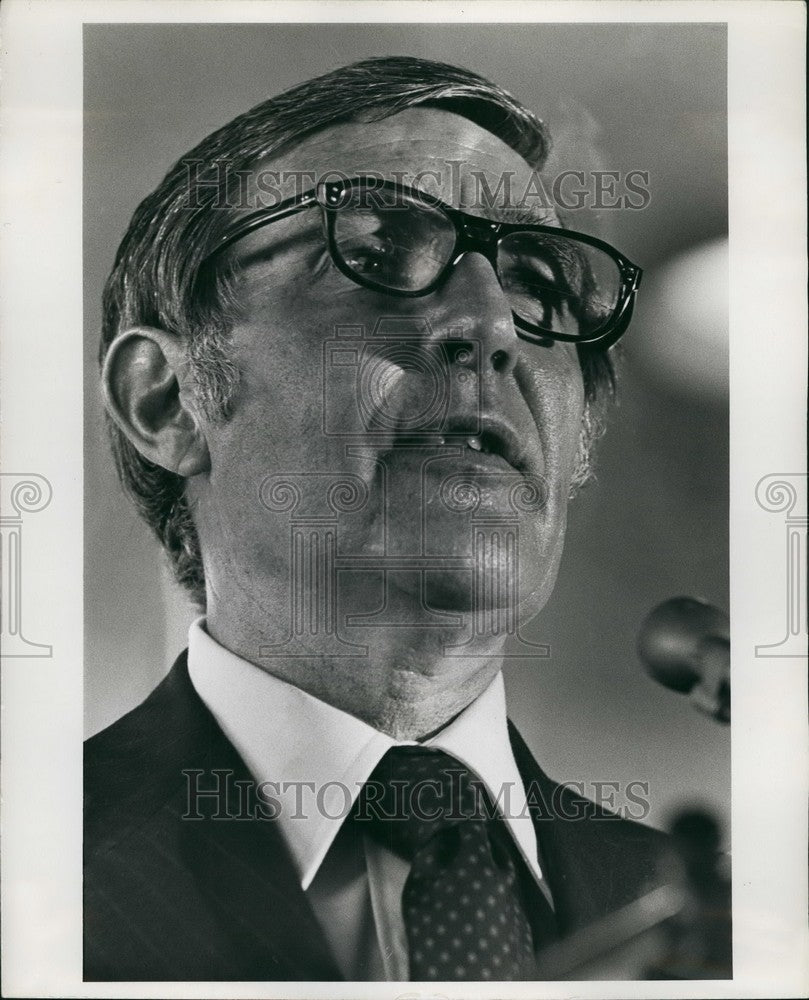 1976 Press Photo Democratic presidential candidate Morris K. Udall - KSB56367 - Historic Images
