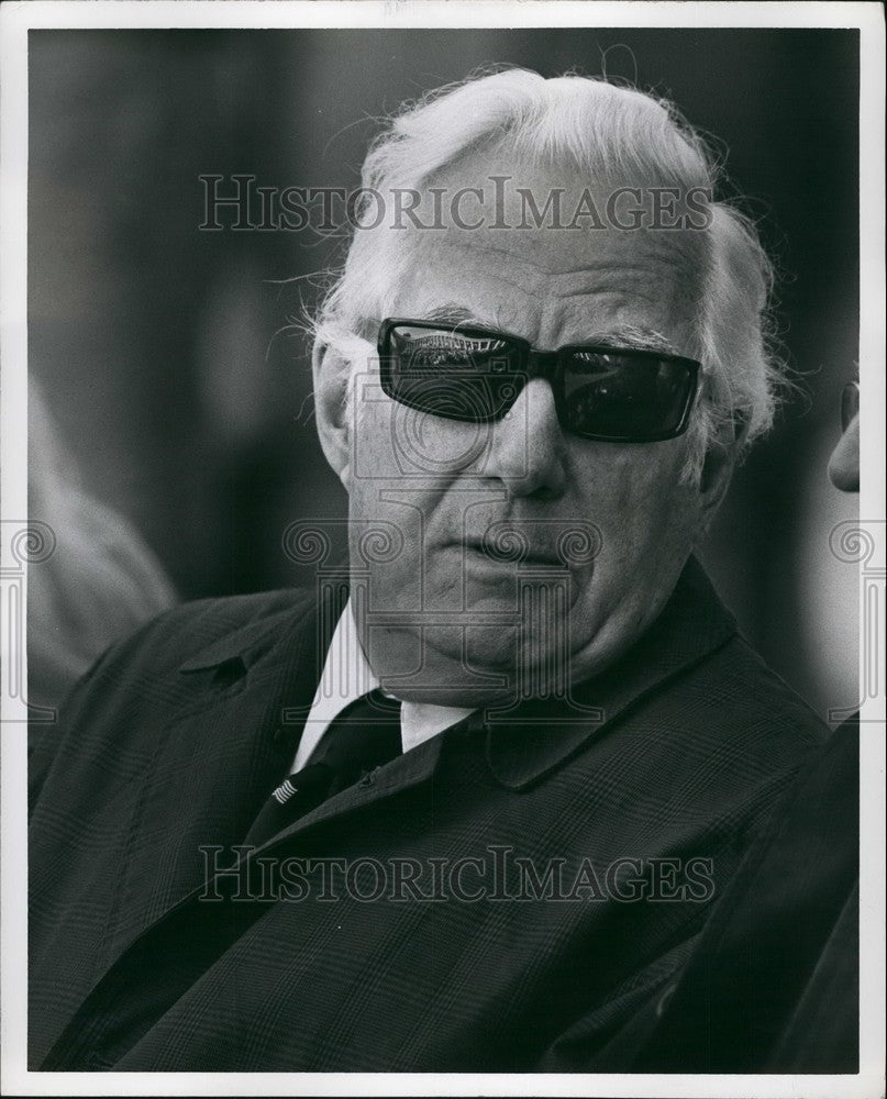 Press Photo Chief Justice Burger - Historic Images