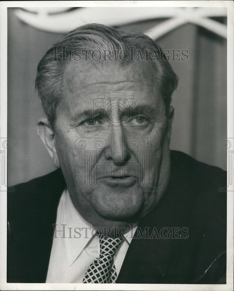 1985 Press Photo American Ambassador United Nations General Vernon A. Walters - Historic Images