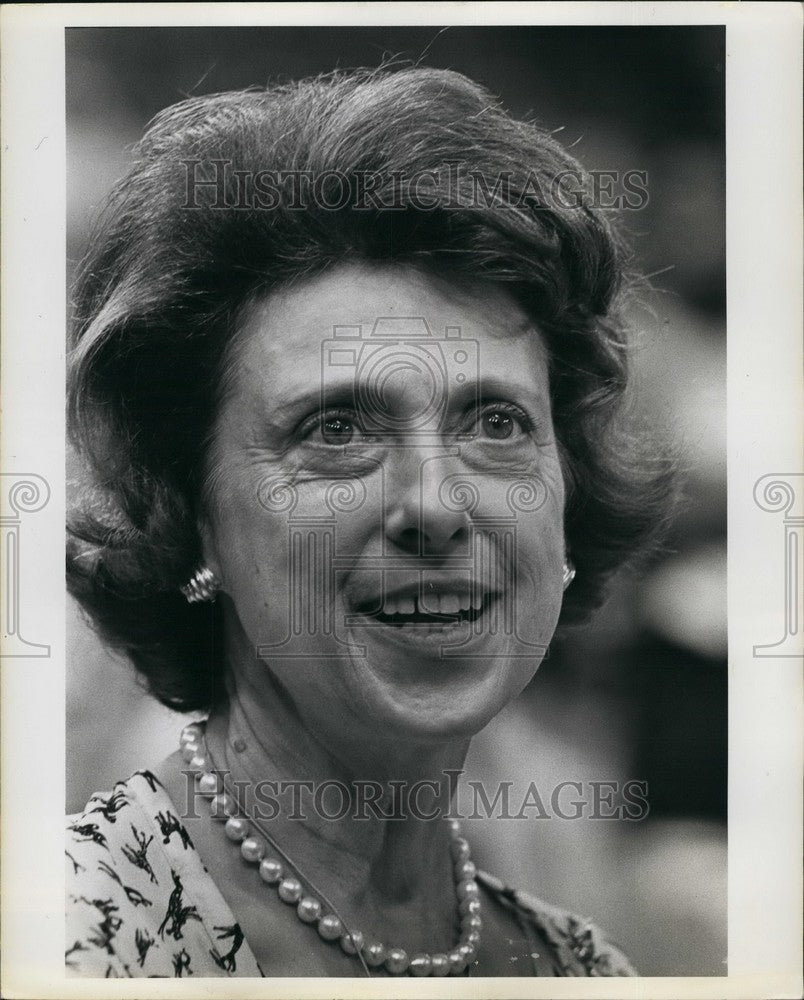 Press Photo Corinne Lindy Boggs Representative Louisiana Ambassador Holy See - Historic Images