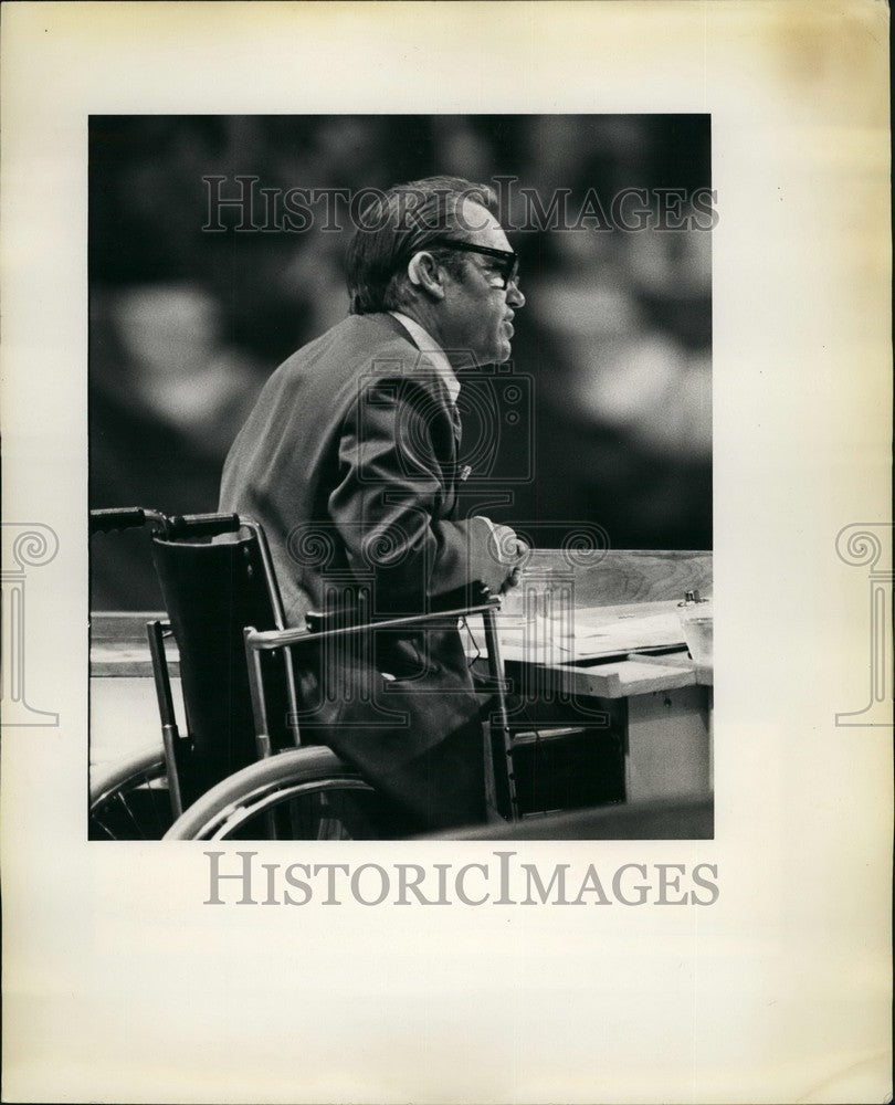 1976 Governor George Wallace Alabama Democratic National Convention - Historic Images