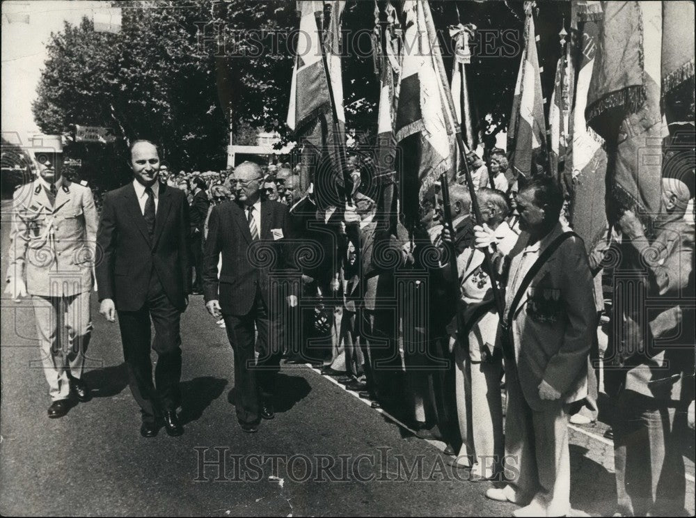 Press Photo 40th Anniversary Of The D-Day In The South Of France: - KSB56895-Historic Images