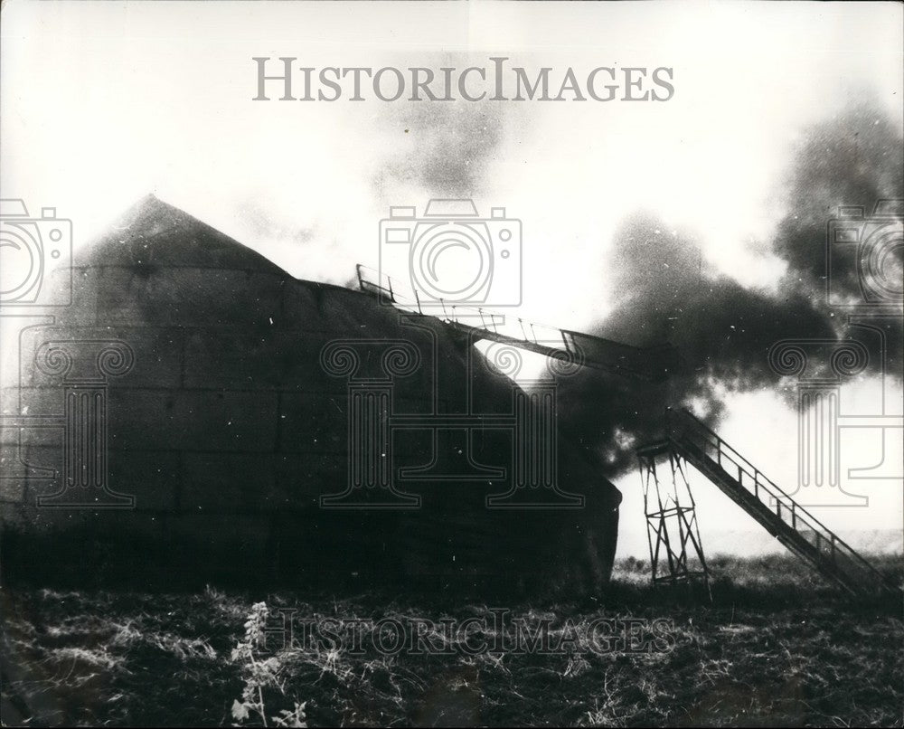 1968, Damage after Israeli Raids in Northern Region of Jordan - Historic Images