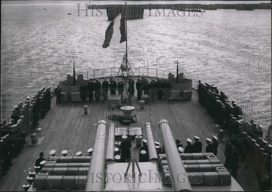 1955 French School Ship "Jeanne D'Arc" Sails Around The World - Historic Images