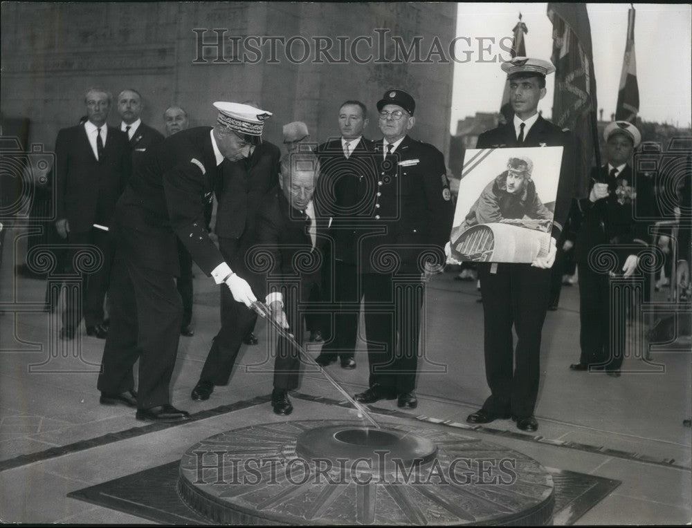 1967 celebration For 5oth Anniversary of Guynemer's Death - Historic Images