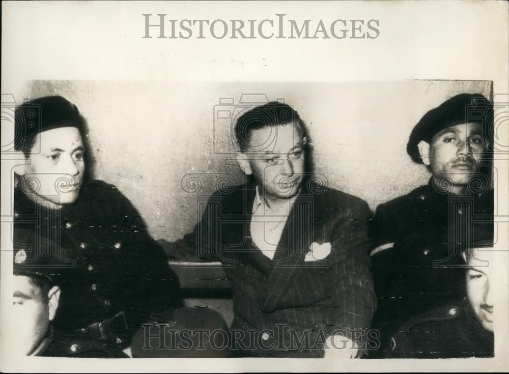 1957, 4 Britons Accused of Spying Appear In Cairo Court - KSB57183 - Historic Images