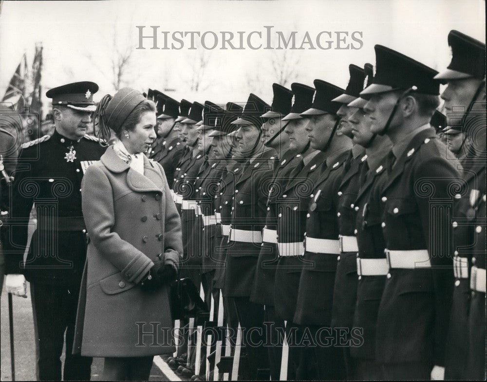 1970 Press Photo Princess Anne At Amalgamation Parade - KSB57213 - Historic Images