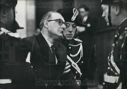1960 Pierre Jaccoud, Geneva Barrister gets 7 yrs fror attempt murder - Historic Images