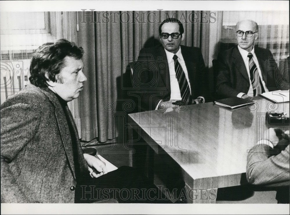 Press Photo West German Steel Negotiations Rivers Rhine and Ruhr - KSB57977-Historic Images