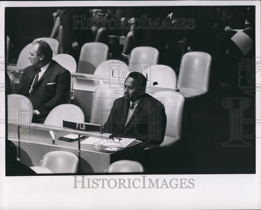  UN 25th Anniversary commemorative session Semesa K. Sikivou - Historic Images