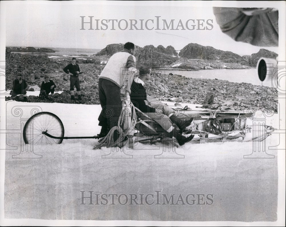 1957, Duke Of Edinburgh Visits Island Survey Base - KSB58389 - Historic Images