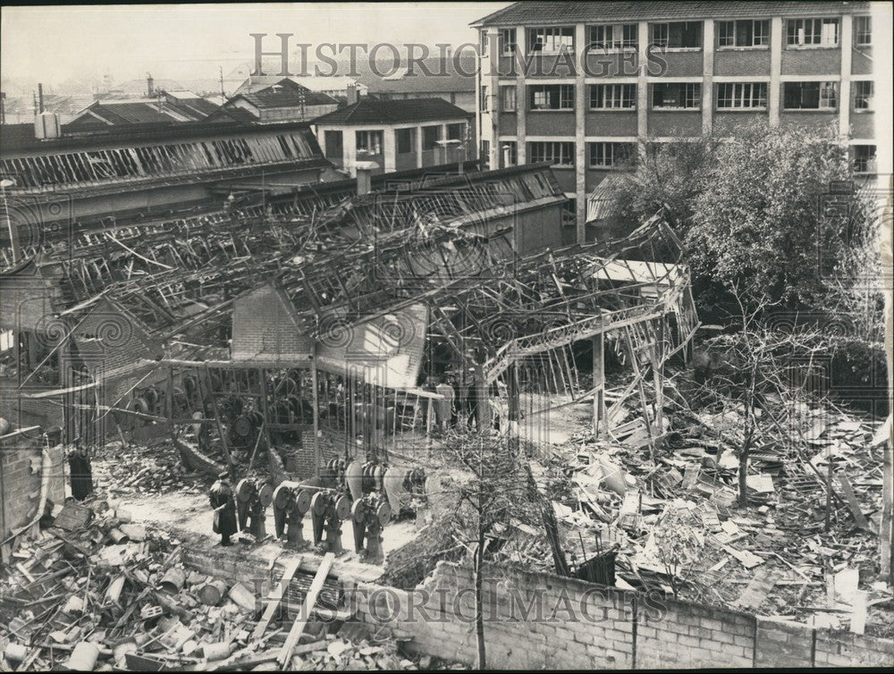 1959 3 Killed 1 Missing In Explosion at Chemical Lab In Melun - Historic Images