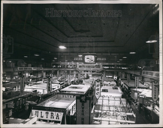 1956 Press Photo Press View of The Radio Show At Earl's Court - KSB58797-Historic Images