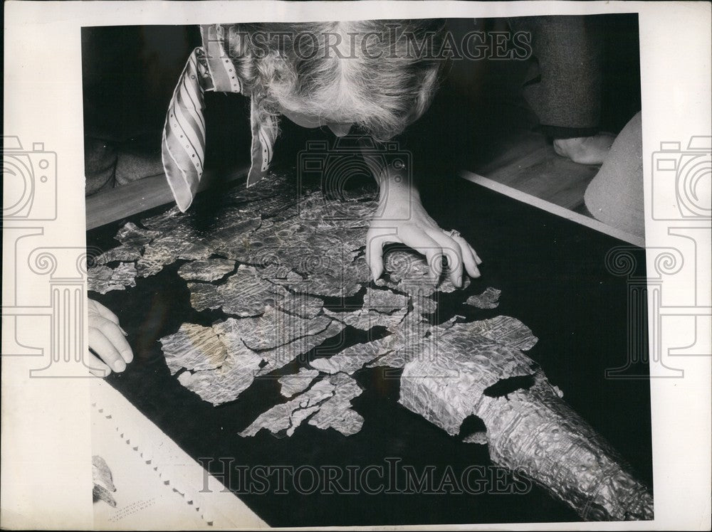 Press Photo &quot;Nuremberg Gold Helmet&quot; is about 3500 years old. - KSB58811 - Historic Images