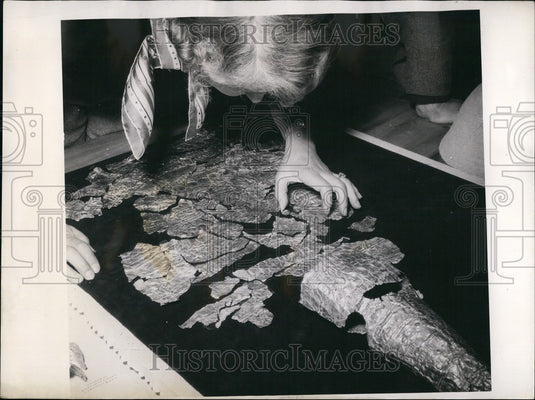 Press Photo "Nuremberg Gold Helmet" is about 3500 years old. - KSB58811 - Historic Images