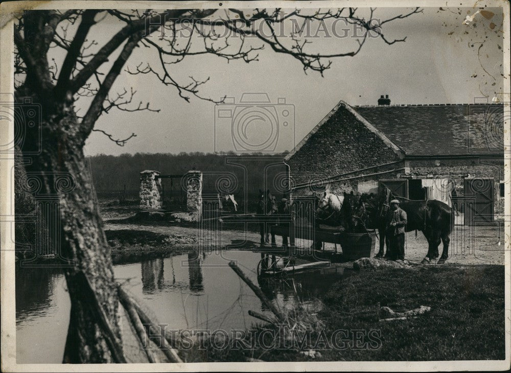 Press Photo French Village. - KSB58879 - Historic Images