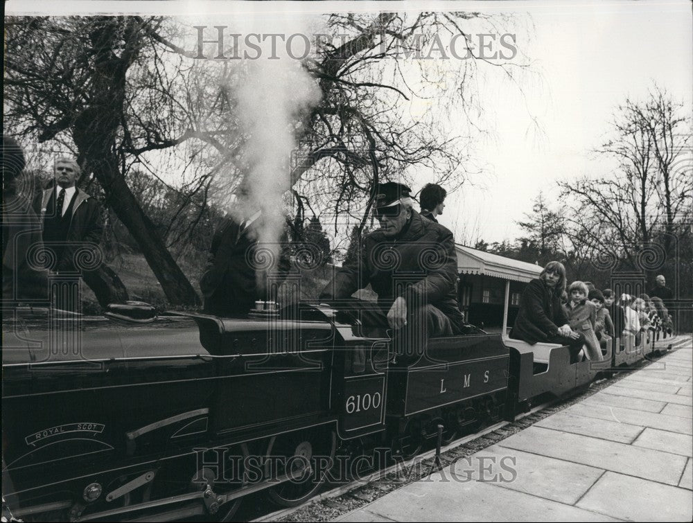 1971, Former First Sea Lord becomes a train driver, Earl Mountbatten - Historic Images