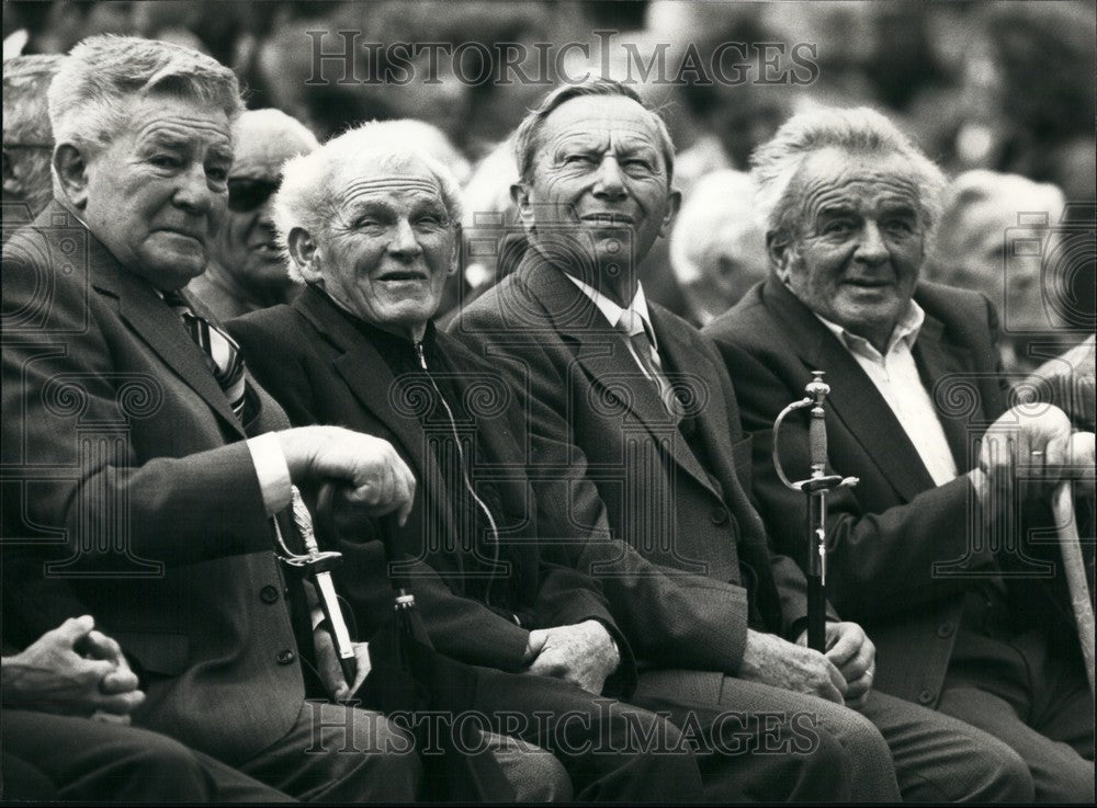 1991 Press Photo Tradition Swiss Votings &quot;Landsgemeinde&quot; - Historic Images